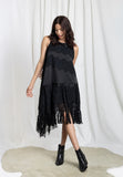 CODEMH One & Only Lace Fringe Dress