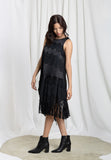 CODEMH One & Only Lace Fringe Dress