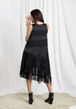 CODEMH One & Only Lace Fringe Dress